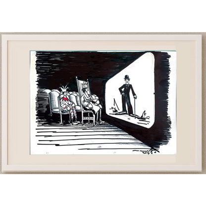 Muhammet Bakır 35x25cm Orijinal Karikatür BOD00486