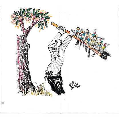 Uğur 33x30cm Orijinal Karikatür BOD00488