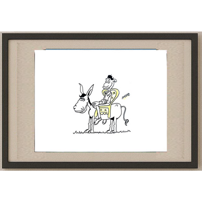 Serdar 43x31cm Orijinal Karikatür BOD00490