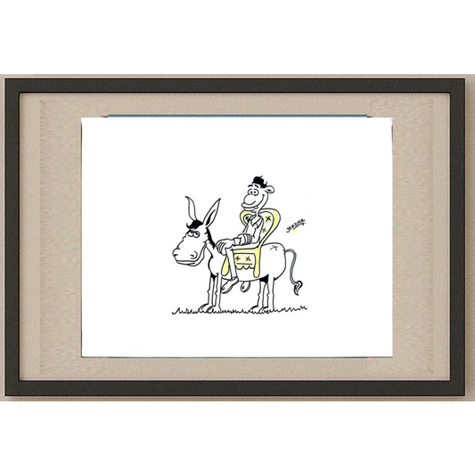 Serdar 43x31cm Orijinal Karikatür BOD00490