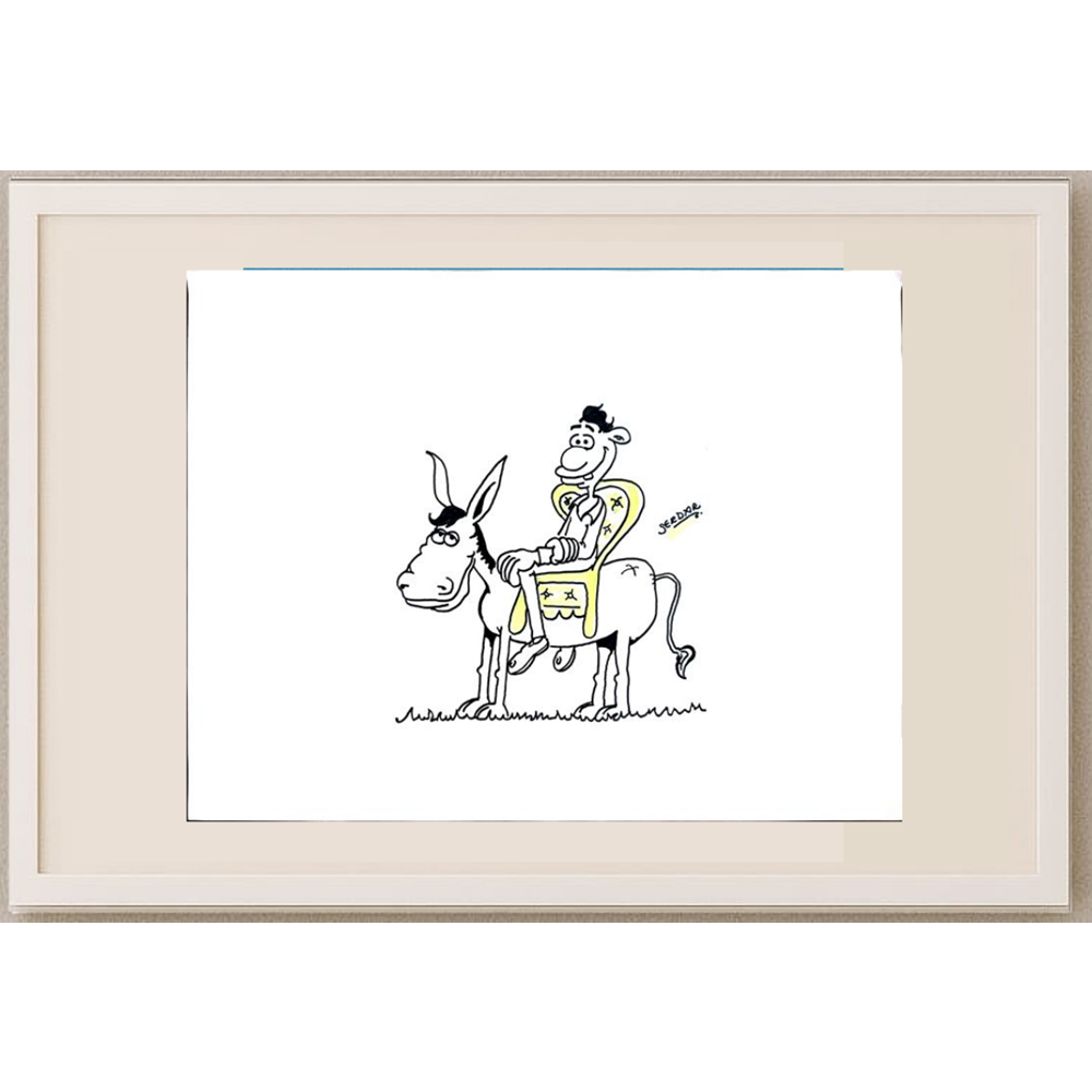 Serdar 43x31cm Orijinal Karikatür BOD00490