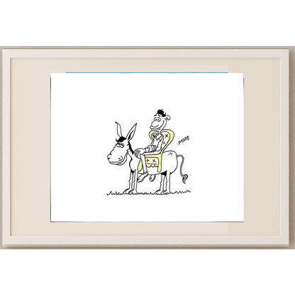 Serdar 43x31cm Orijinal Karikatür BOD00490
