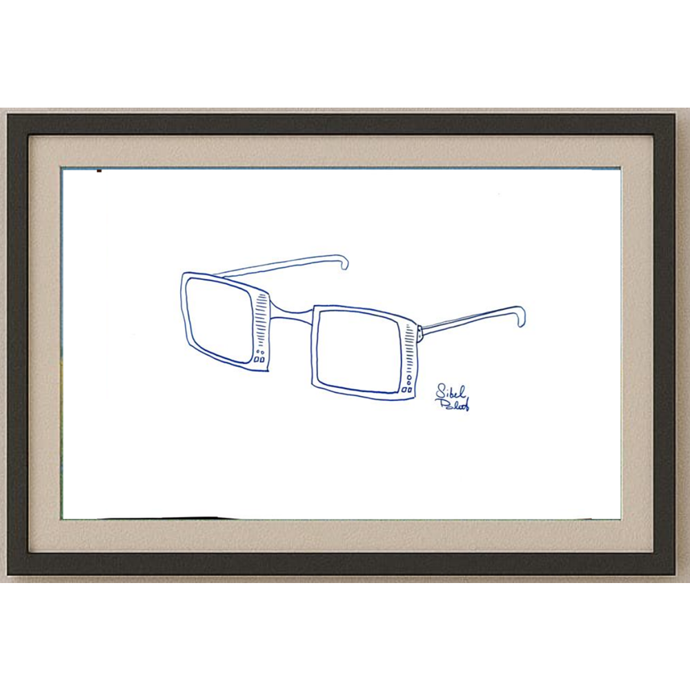 Sibel Polat 35x25cm Orijinal Karikatür BOD00495