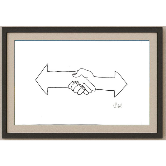 Sibel Polat 29x21cm Orijinal Karikatür BOD00501