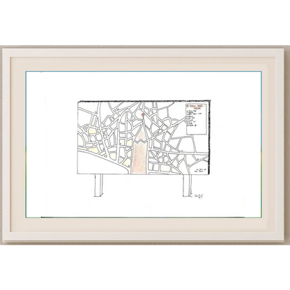 Ulaş Erdoğan 43x30cm Orijinal Karikatür BOD00505