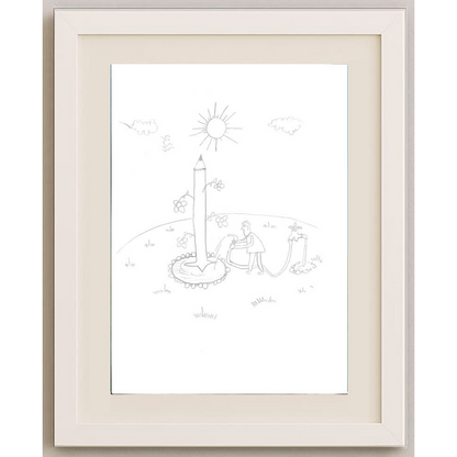 Hilal Yıldız 29x21cm Orijinal Karikatür BOD00529