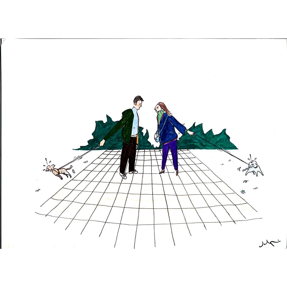 Sabri Ergüder 29x21cm Orijinal Karikatür BOD00530