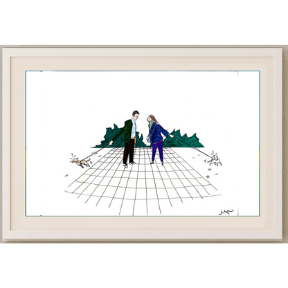Sabri Ergüder 29x21cm Orijinal Karikatür BOD00530