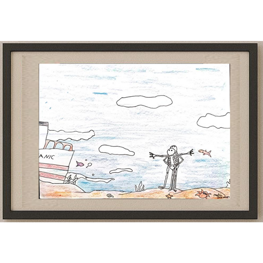 Metin Dekohen 35x25cm Orijinal Karikatür BOD00531