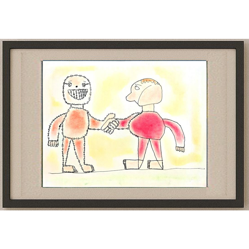 Hakan Koç 35x25cm Orijinal Karikatür BOD00538