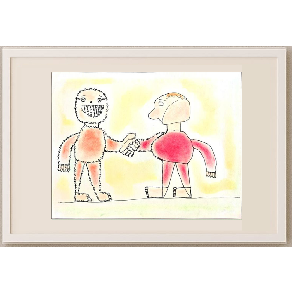 Hakan Koç 35x25cm Orijinal Karikatür BOD00538