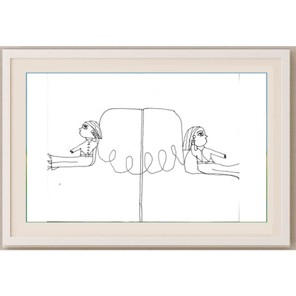 Sinem Bilici 35x25cm Orijinal Karikatür BOD00541