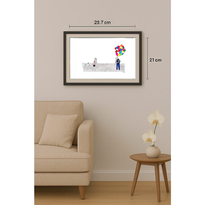 Sabri Ergüder 29x21cm Orijinal Karikatür BOD00543