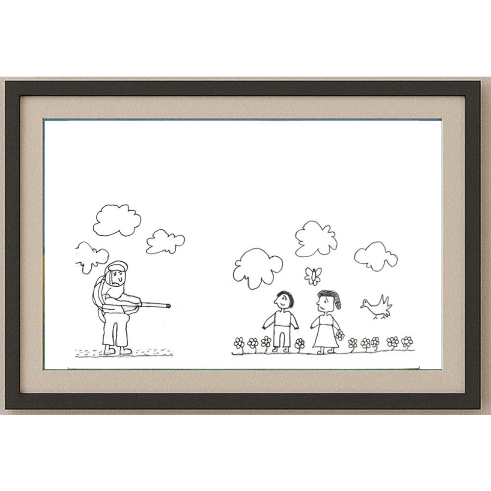 Ezgi Soysal 29x21rcm Orijinal Karikatür BOD00547