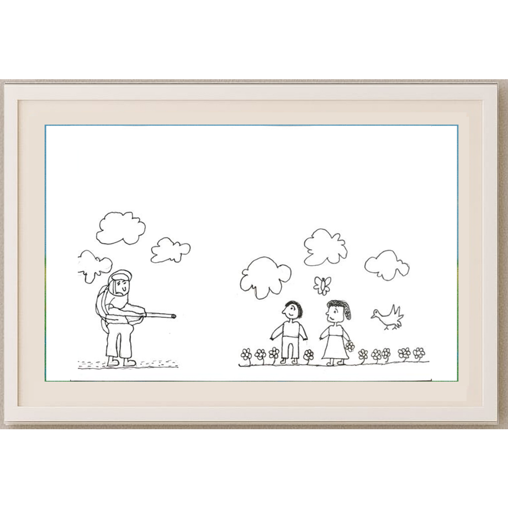 Ezgi Soysal 29x21rcm Orijinal Karikatür BOD00547