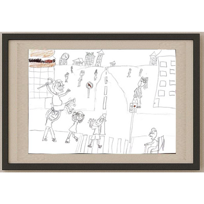İlayda Acar 29x21cm Orijinal Karikatür BOD00552