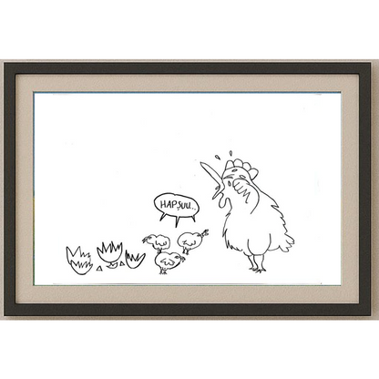 İmge Ece Velidedeoğlu 29x21cm Orijinal Karikatür BOD00555