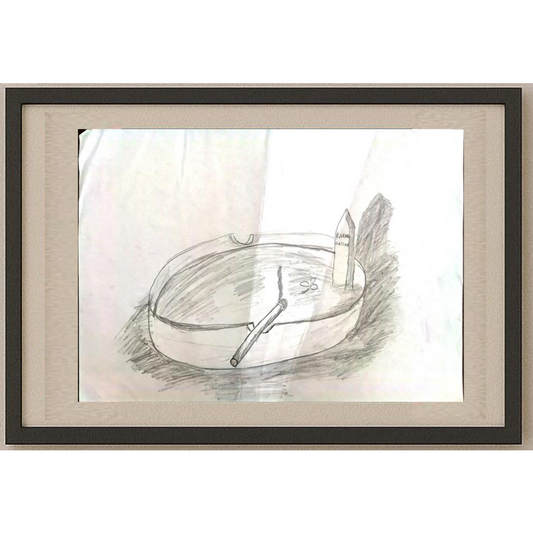 Özgü Taçyıldız 29x21cm Orijinal Karikatür BOD00557