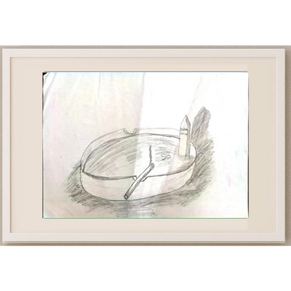 Özgü Taçyıldız 29x21cm Orijinal Karikatür BOD00557