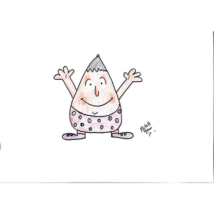 Poloş 35x25cm Orijinal Karikatür BOD00561