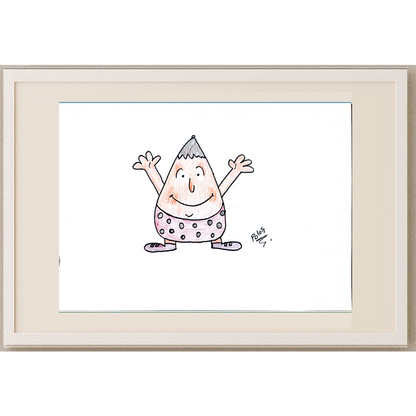 Poloş 35x25cm Orijinal Karikatür BOD00561