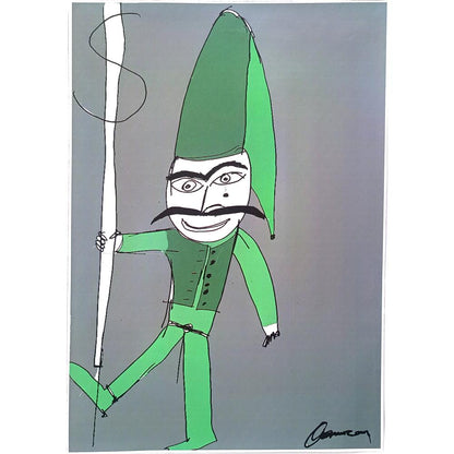 Osmancan Kaya 43x30cm Orijinal Karikatür BOD00564