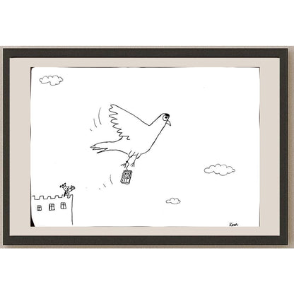 Kaan Avşaroğlu 35x25cm Orijinal Karikatür BOD00575