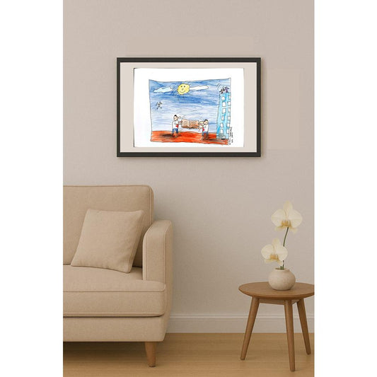 Eren İbrahimof 29x21cm Orijinal Karikatür BOD00579