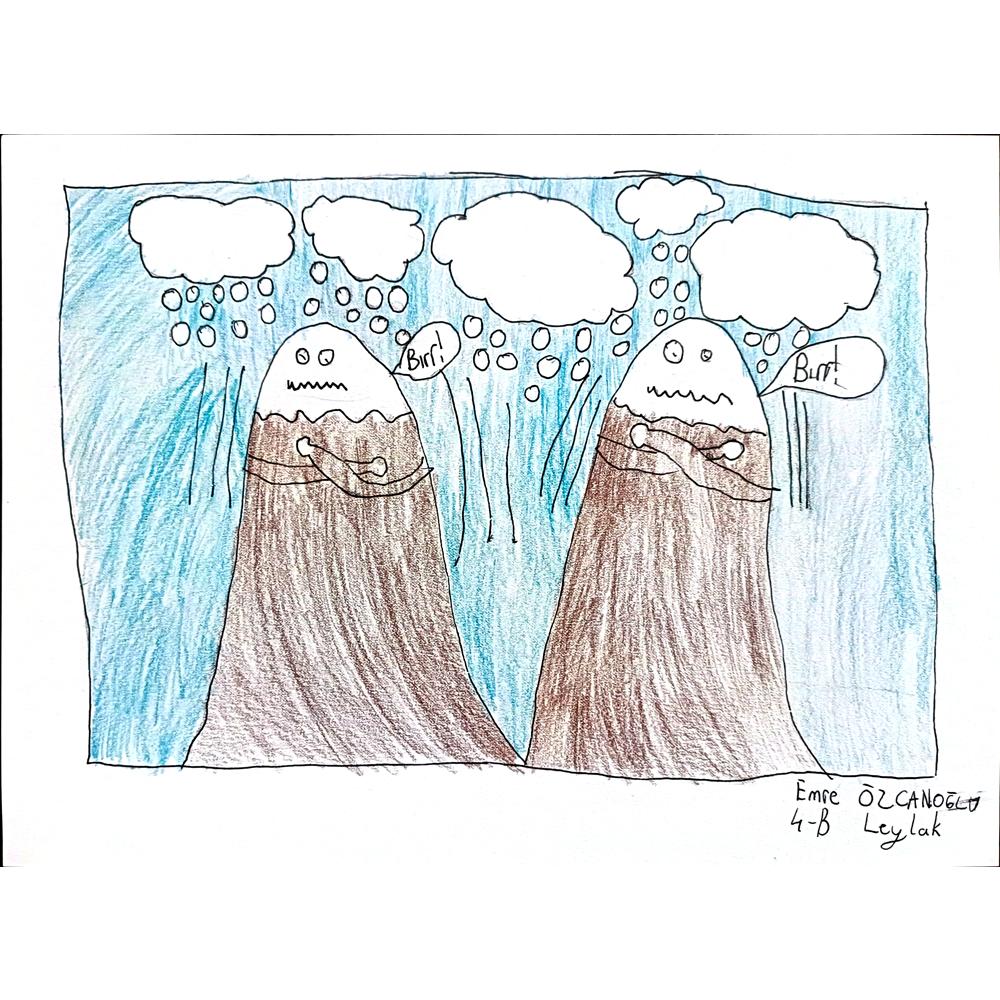 Emre Özcanoğlu 29x21cm Orijinal Karikatür BOD00580