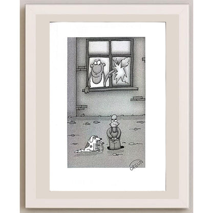 Muğdat Orgun 29x21cm Orijinal Karikatür BOD00586