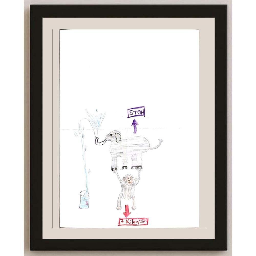 Miray Köksal 29x21cm Orijinal Karikatür BOD00600