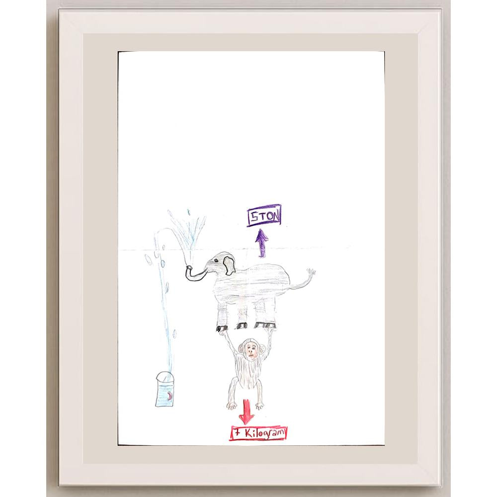 Miray Köksal 29x21cm Orijinal Karikatür BOD00600