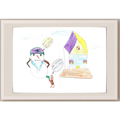 Miray Köksal 29x21cm Orijinal Karikatür BOD00601