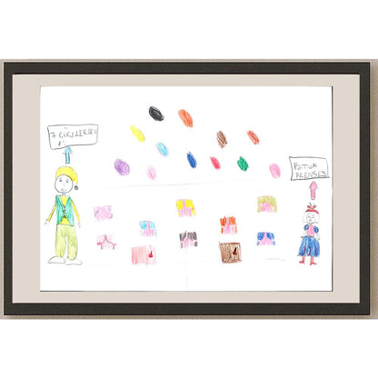Miray Köksal 29x21cm Orijinal Karikatür BOD00602