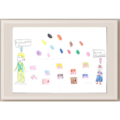 Miray Köksal 29x21cm Orijinal Karikatür BOD00602