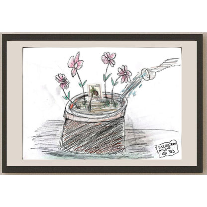 Mehmetcan Nalçacı 29x21cm Orijinal Karikatür BOD00607