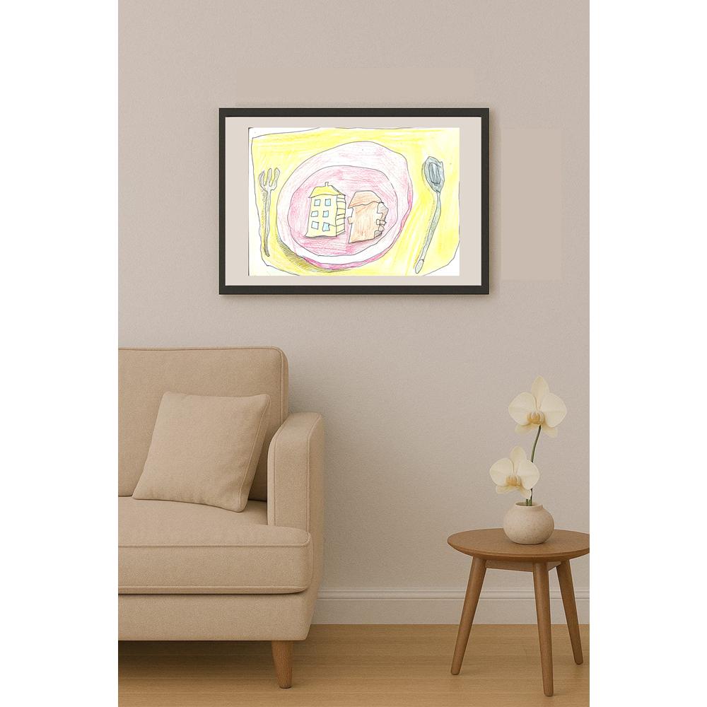 Emre Gürlek 29x21cm Orijinal Karikatür BOD00608