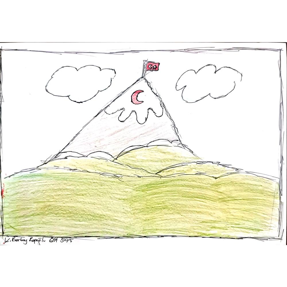 Berkay Kepoğlu 29x21cm Orijinal Karikatür BOD00611