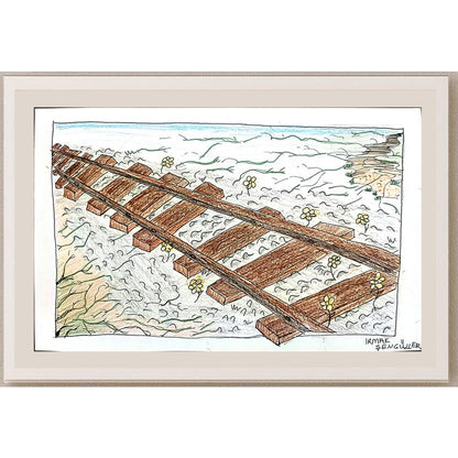 Irmak Şengüller 29x21cm Orijinal Karikatür BOD00616