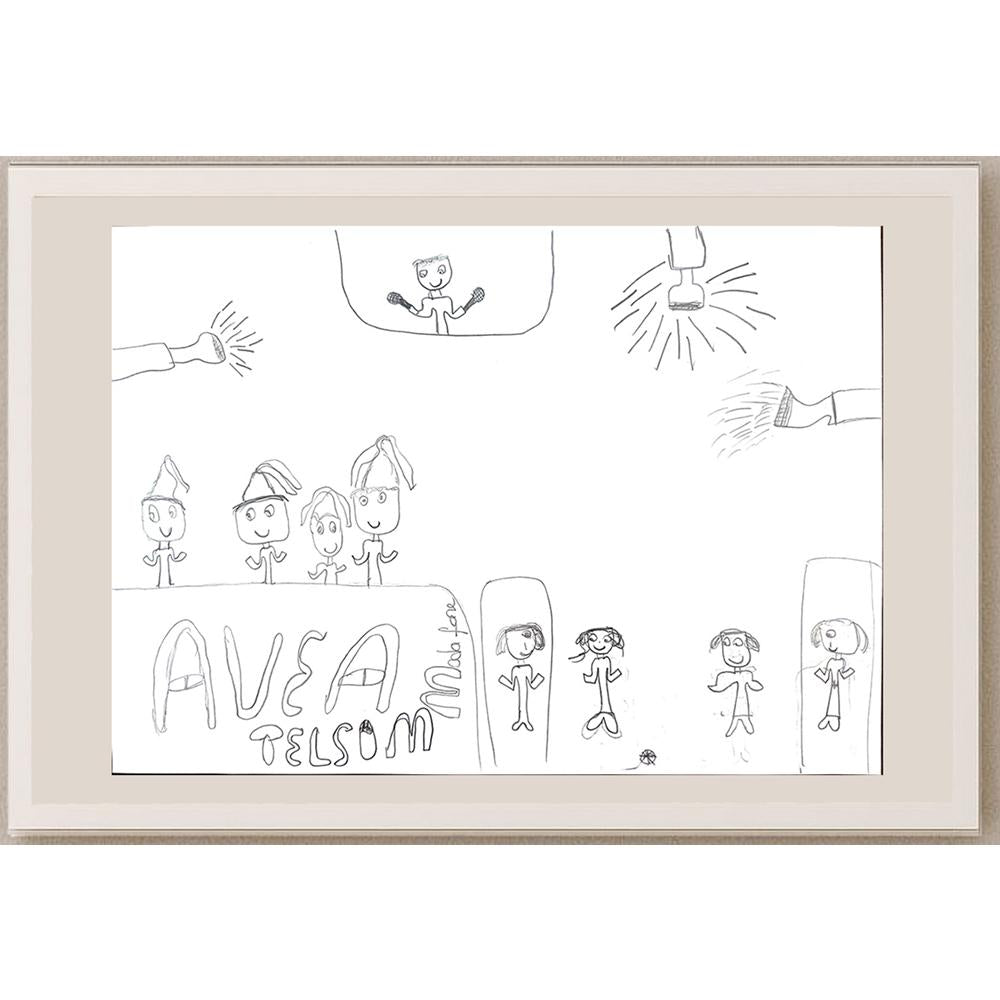 Ecem Karaduman 29x21cm Orijinal Karikatür BOD00619