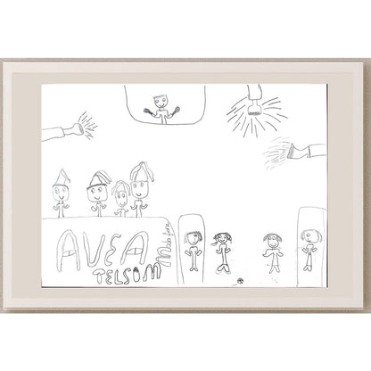 Ecem Karaduman 29x21cm Orijinal Karikatür BOD00619