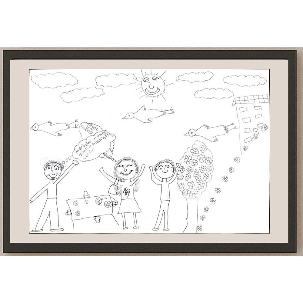 Recep Karabulut 29x21cm Orijinal Karikatür BOD00620