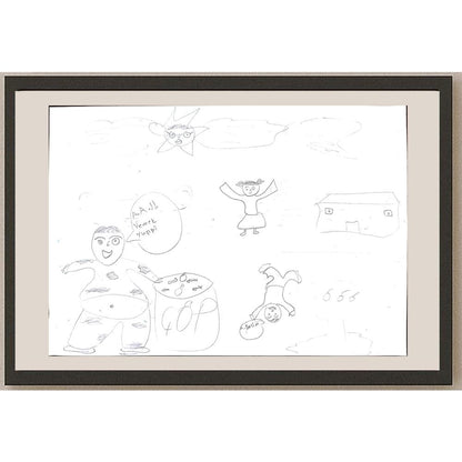 Büşra Şirin 29x21cm Orijinal Karikatür BOD00622