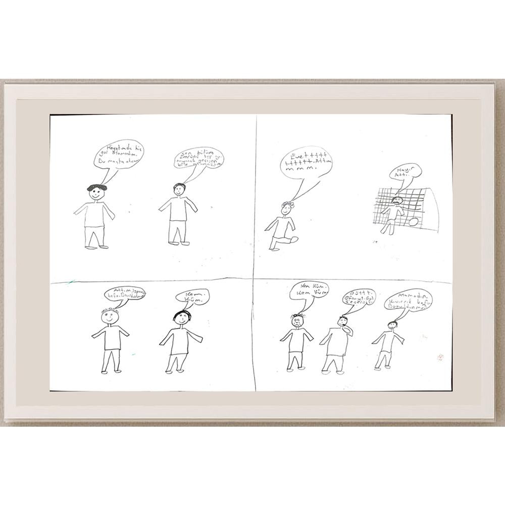 Vedat Önder 29x21cm Orijinal Karikatür BOD00623