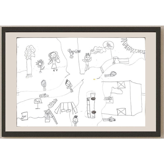 Meryem Beker 29x21cm Orijinal Karikatür BOD00627