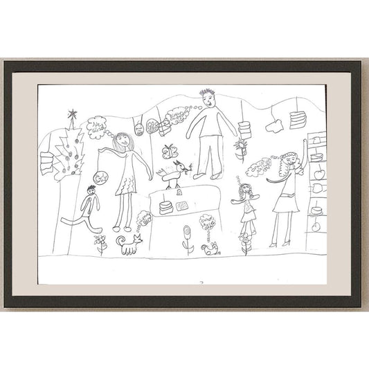 Kübra Çelikbaş 29x21cm Orijinal Karikatür BOD00628