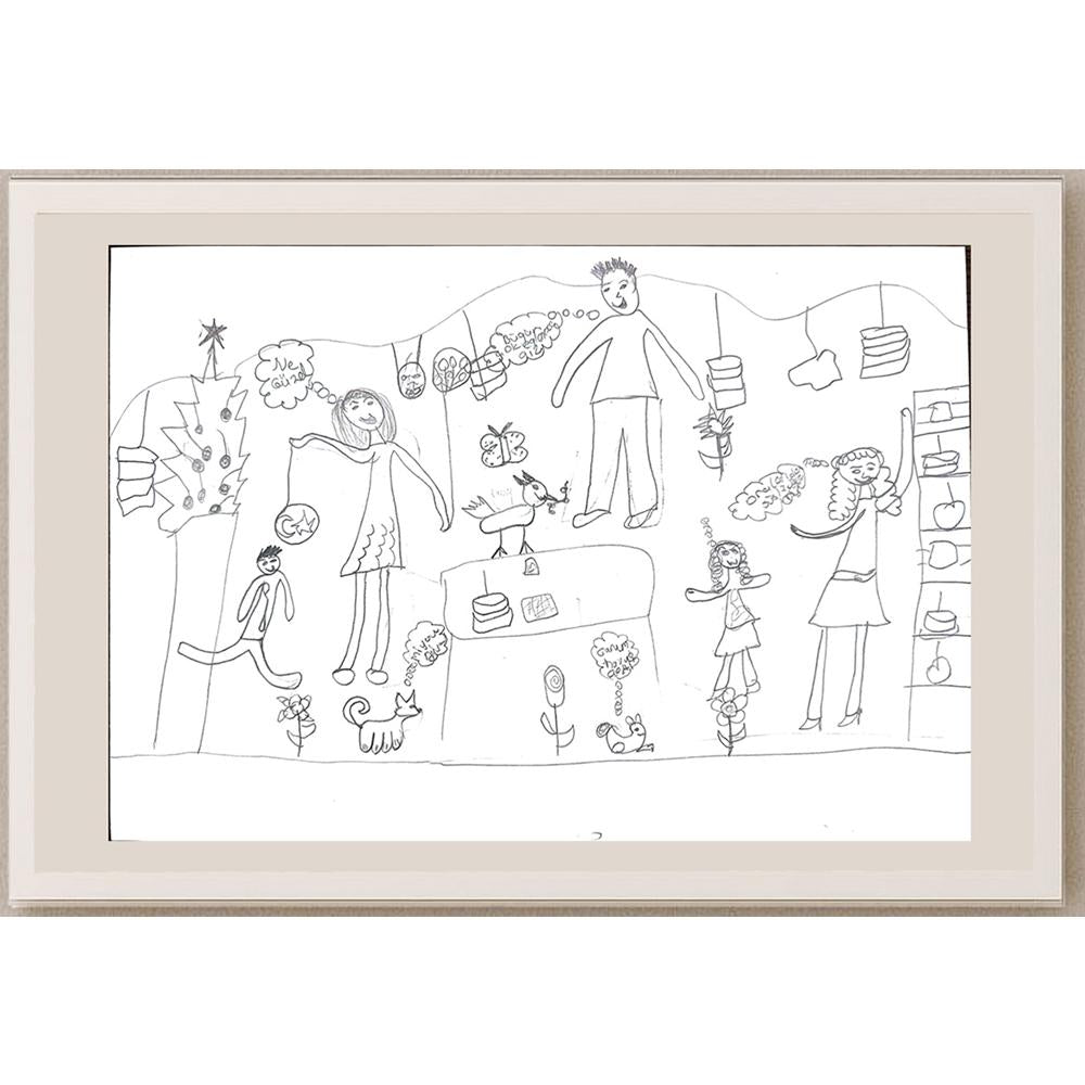 Kübra Çelikbaş 29x21cm Orijinal Karikatür BOD00628