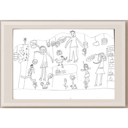 Kübra Çelikbaş 29x21cm Orijinal Karikatür BOD00628