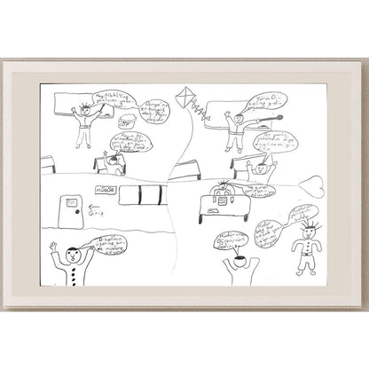 Uğur Yağmur 29x21cm Orijinal Karikatür BOD00630