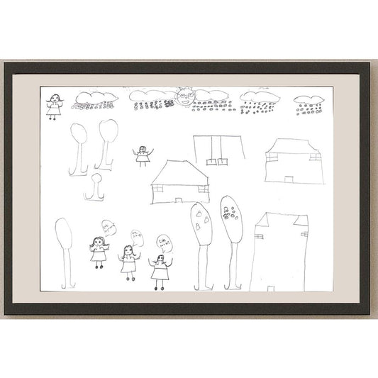 İrem Özcan 29x21cm Orijinal Karikatür BOD00637